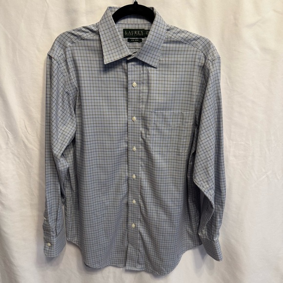 Lauren Ralph Lauren Other - Lauren Ralph Lauren Men's Non-Iron Plaid Dress Shirt 15.5/32-33 Capsule Classic